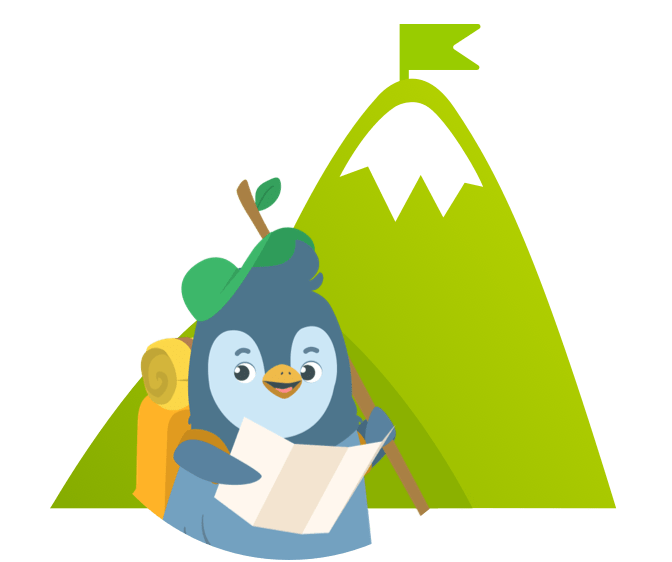 Pommes mit einer Mappe